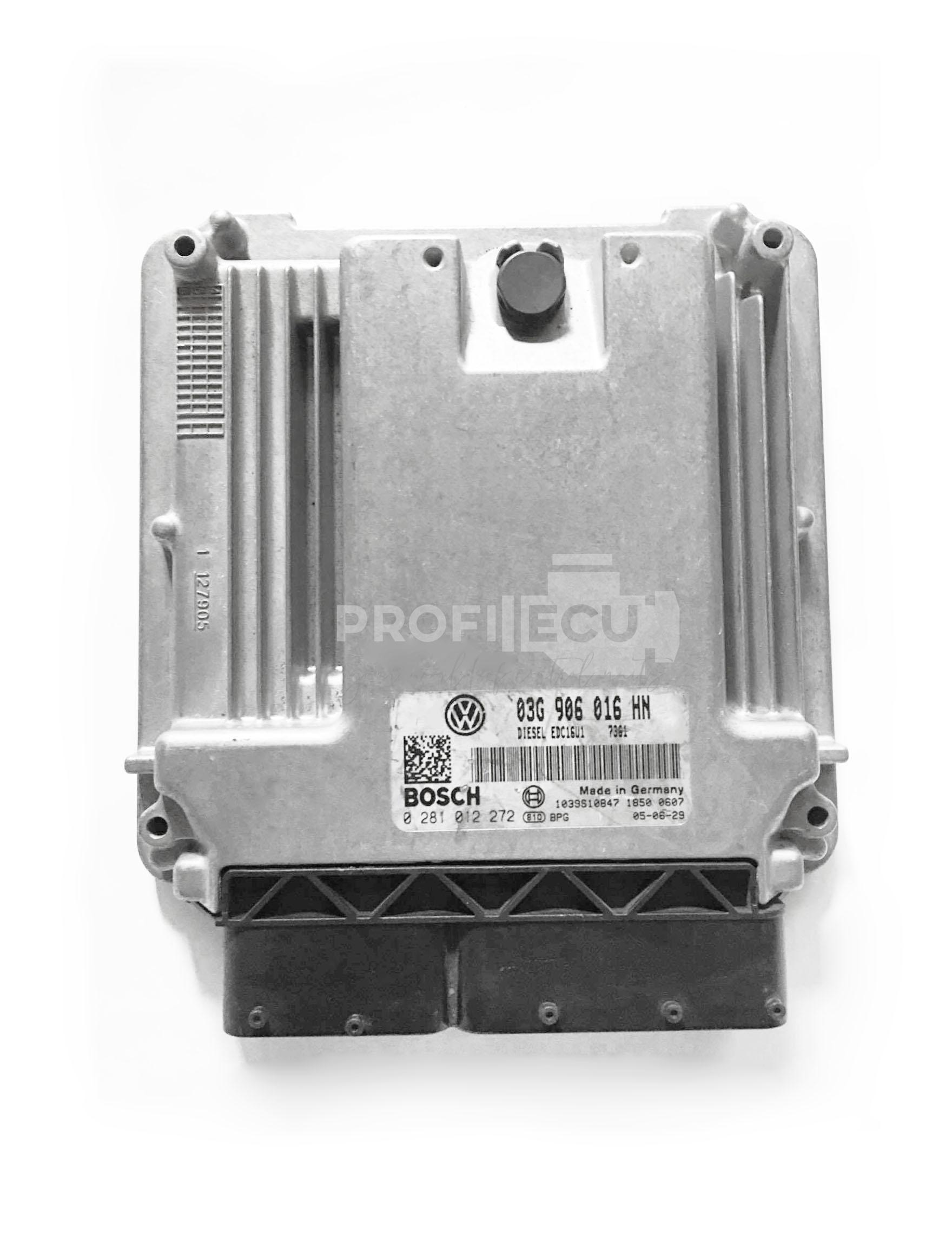 03G906016HN 0281012272 ECU řídící jednotka motoru VW CADDY 2.0 03G906016HN 0281012272 ECU řídící jednotka motoru VW CADDY 2.0
