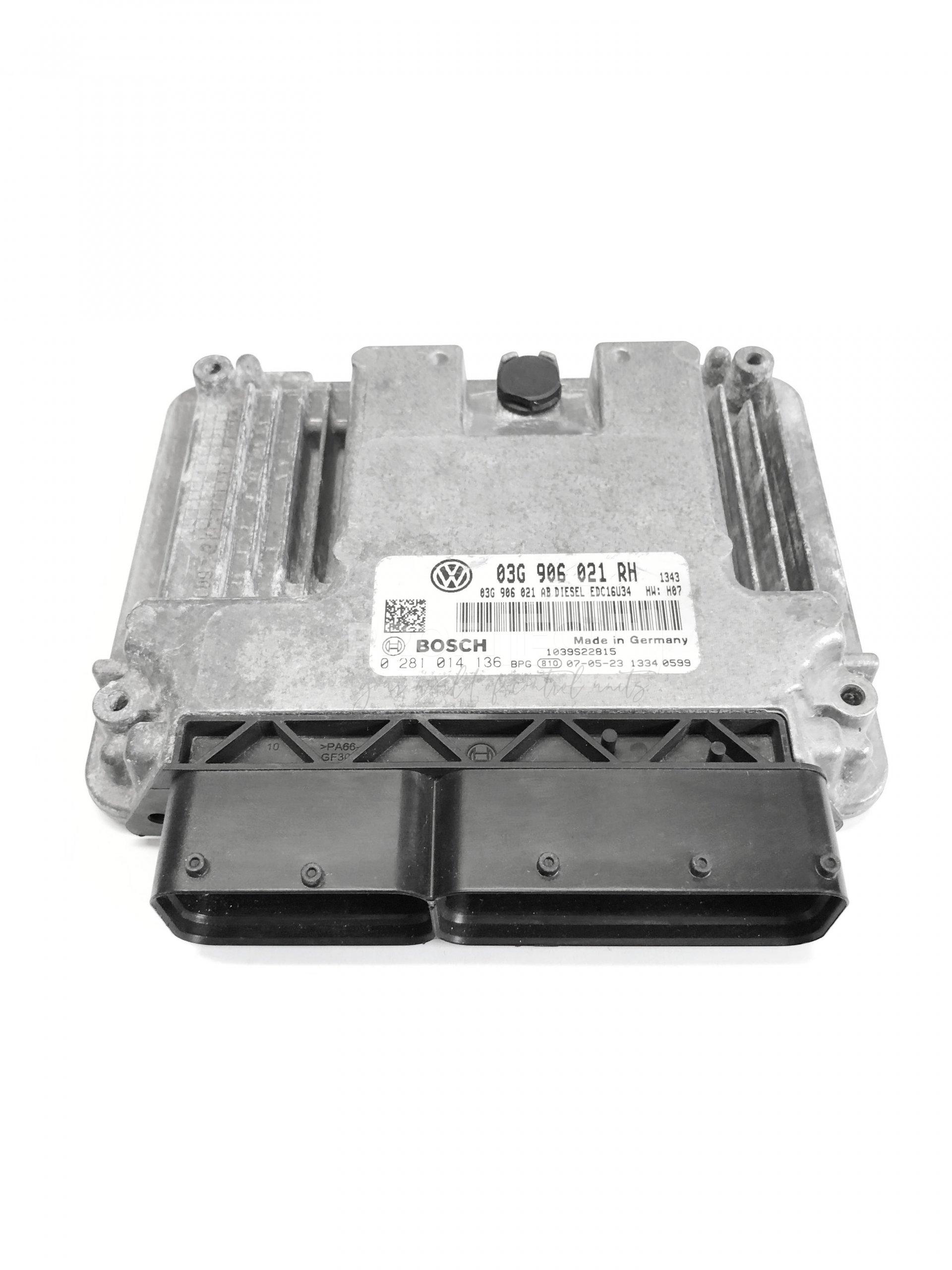 03G906021RH 0281014136 ECU Řídící jednotka motoru ŠKODA OCTAVIA 1.9 TDI 03G906021RH 0281014136 ECU Řídící jednotka motoru ŠKODA OCTAVIA 1.9 TDI