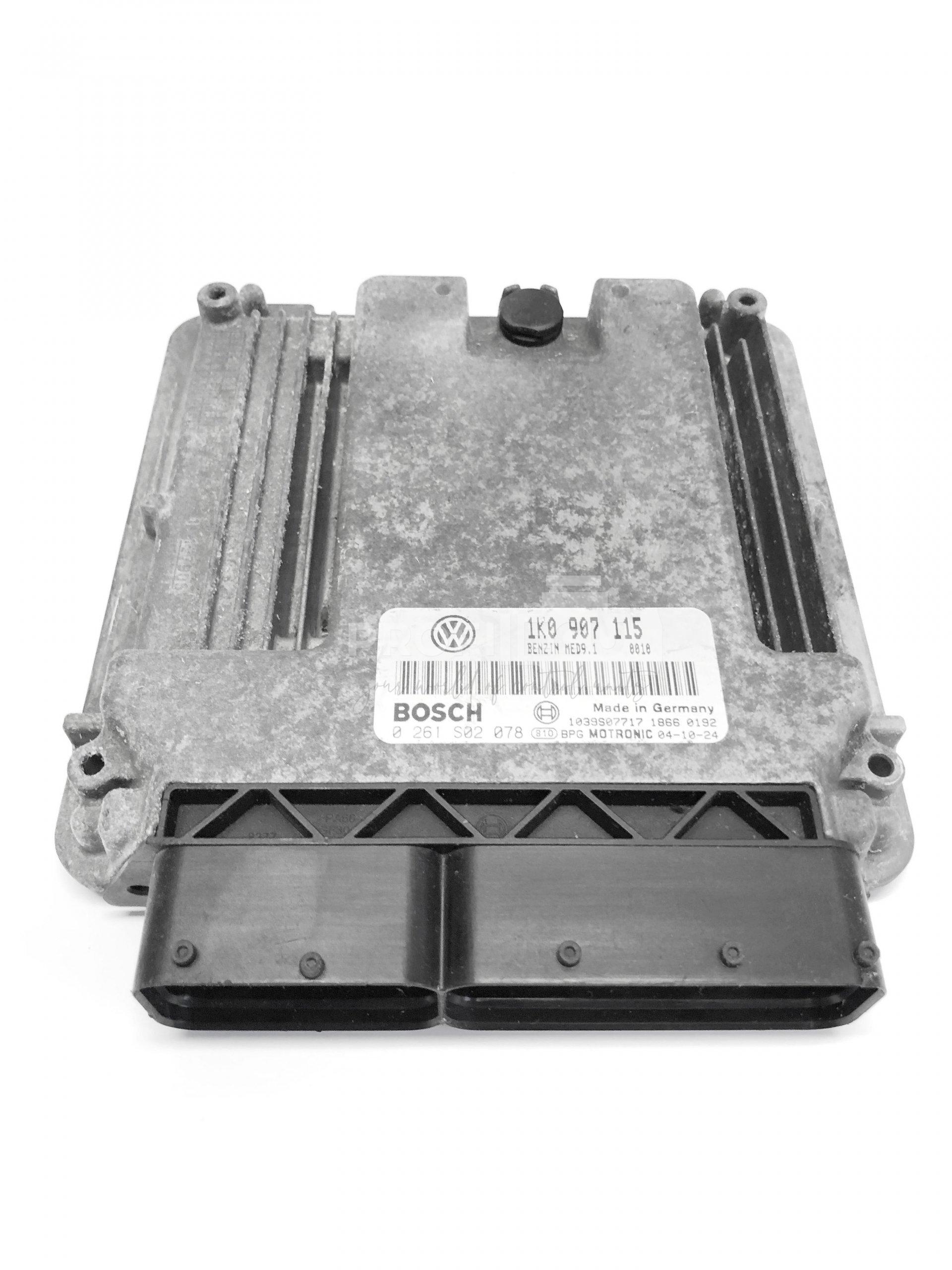1K0907115 0261S02078 ECU Řídící jednotka motoru VW GOLF 5 2.0 TSFI GTI