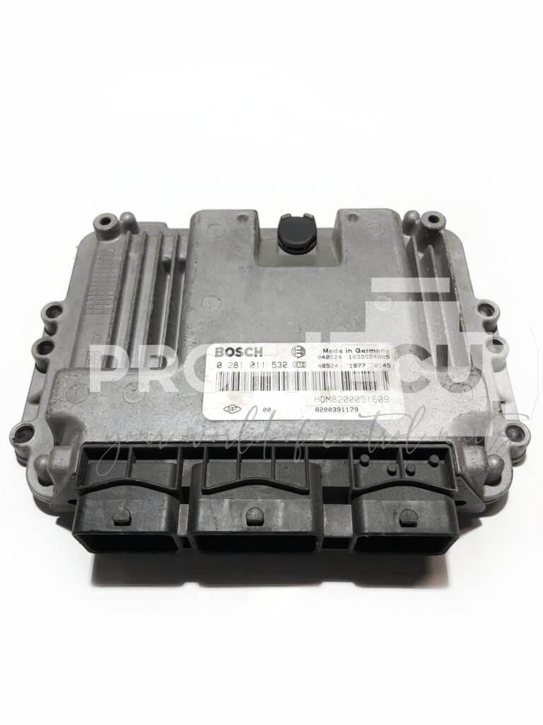 8200051609 0281011530 – řídící jednotka motoru RENAULT TRAFIC, OPEL VIVARO 1.9 DCI