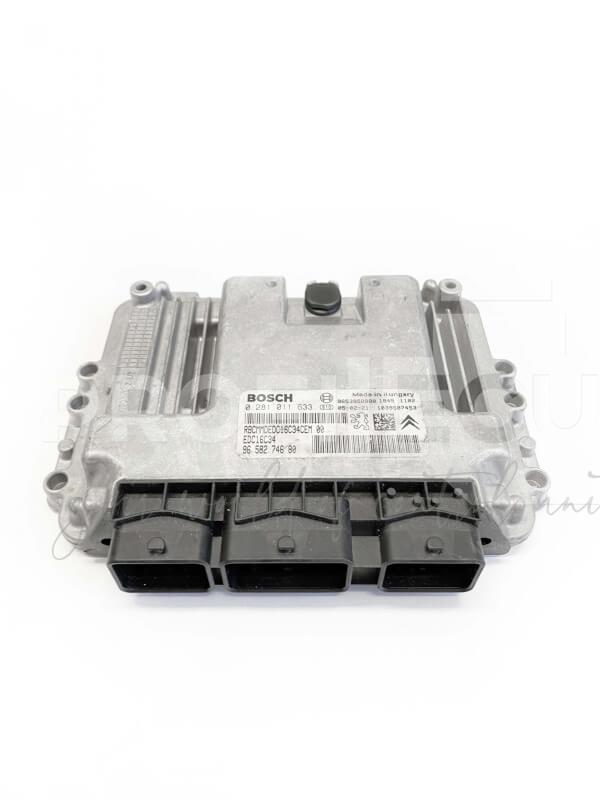 0281011633 9658274680 řídící jednotka motoru ECU Peugeot 407 1.6 HDI 0281011633 9658274680 řídící jednotka motoru ECU Peugeot 407 1.6 HDI