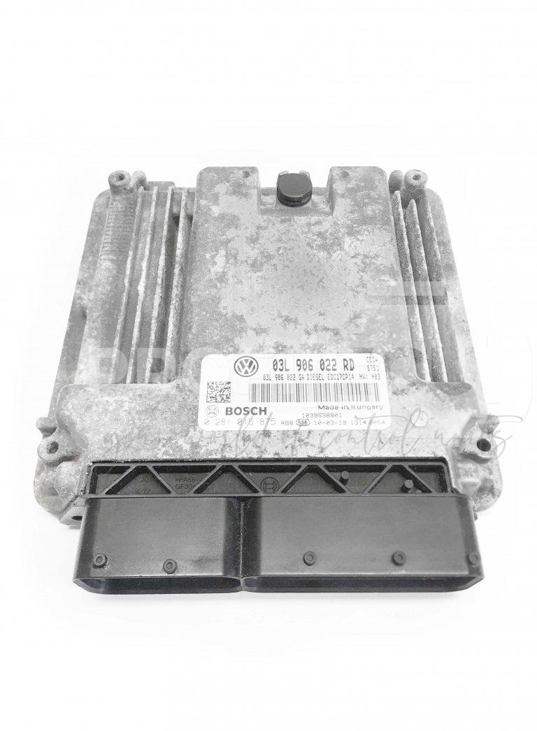 03L906022RD 0281015875 ECU Řídící jednotka motoru VW ŠKODA