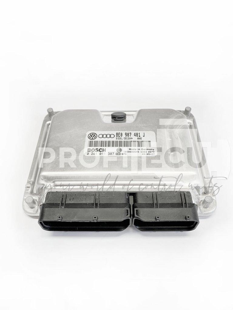 8E0907401J 0281011387 ECU Řídící jednotka motoru AUDI A6 C5 2.5 TDI
