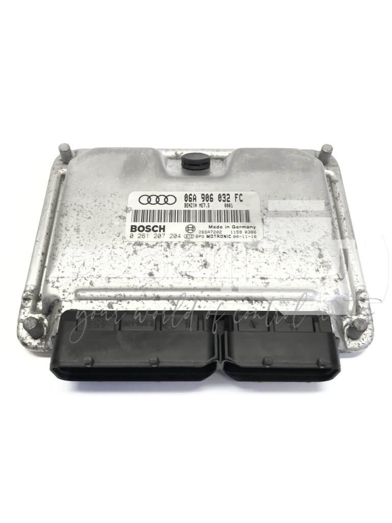 06A906032FC 0261207204 ECU / ŘÍDÍCÍ JEDNOTKA MOTORU ŠKODA, AUDI 1.8T