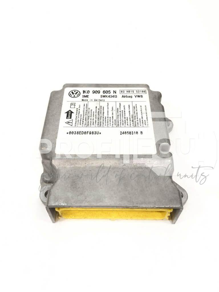 1K0909605N 1K0909605 N airbag jednotka ŠKODA OCTAVIA II 2