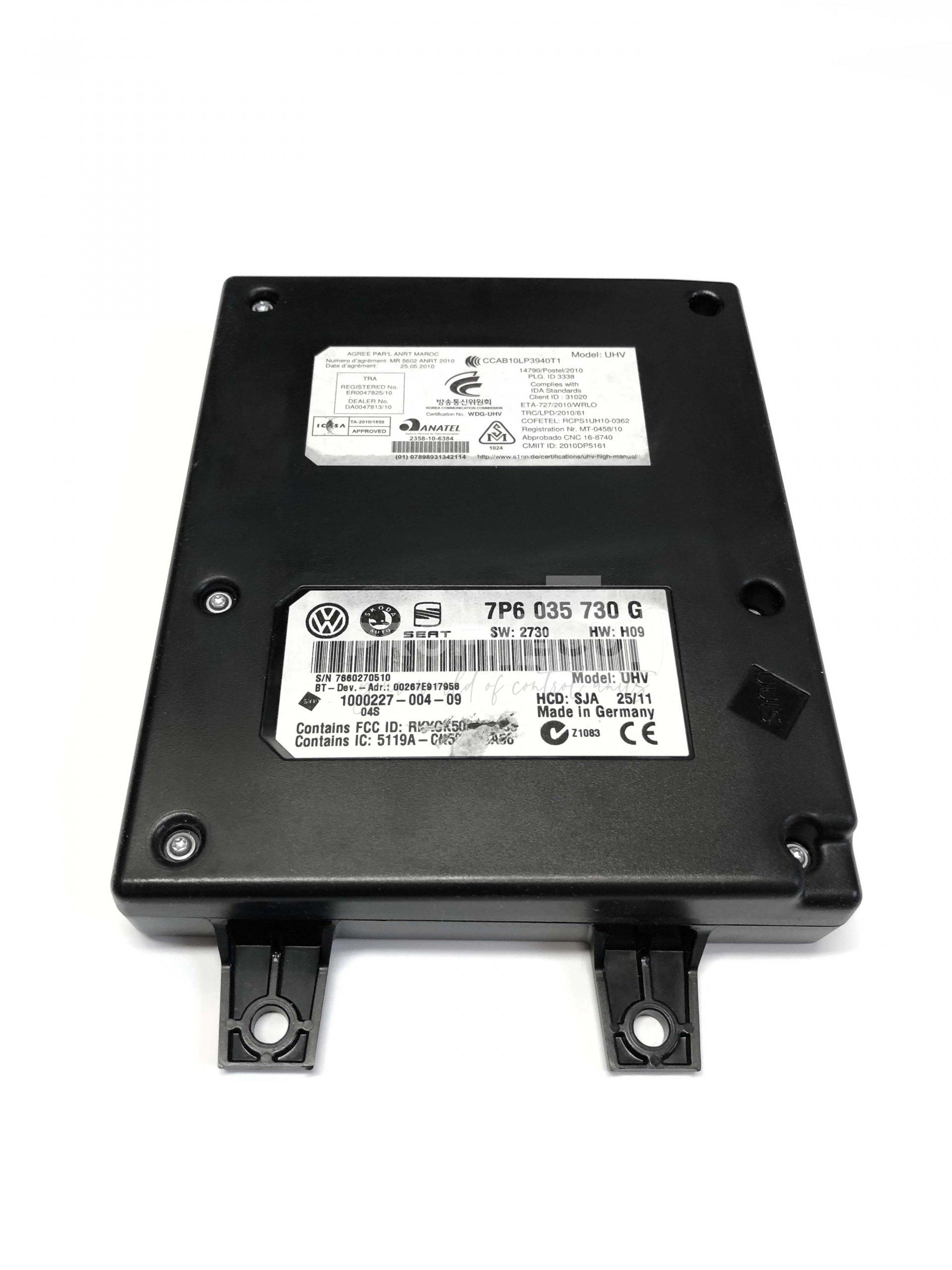 7P6035730G 7P6035730 G Bluetooth jednotka VW AUDI ŠKODA SEAT 7P6035730G 7P6035730 G Bluetooth jednotka VW AUDI ŠKODA SEAT