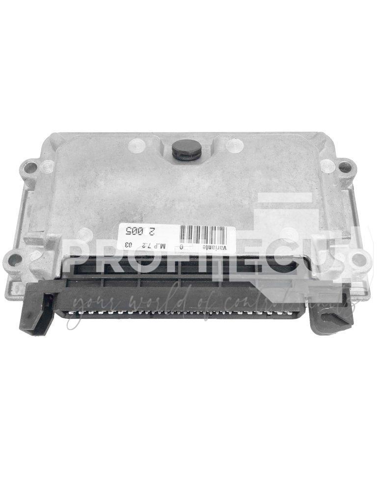 0 261 206 214 0261206214 9632693880 ECU Řídící jednotka motoru CITROEN PEUGEOT 1.6 8V