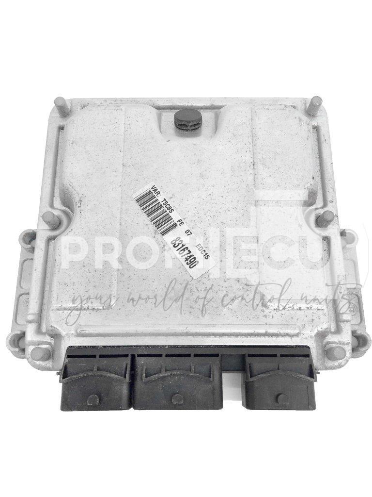 0281011081 9647472780 ECU Řídící jednotka motoru PEUGEOT 307