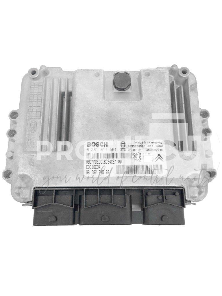 0281011561 9658274580 ECU Řídící jednotka motoru CITROEN C5 1.6 HDI