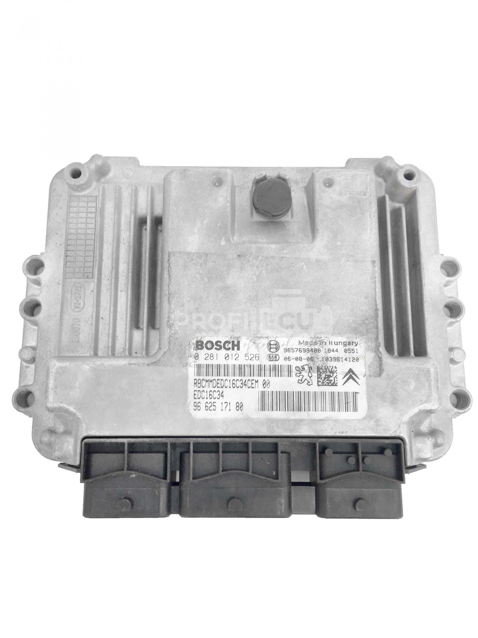 0281012526 9662517180 0 281 012 526 ECU Řídící jednotka motoru PEUGEOT CITROEN 1.4 HDI 0281012526 9662517180 0 281 012 526 ECU Řídící jednotka motoru PEUGEOT CITROEN 1.4 HDI