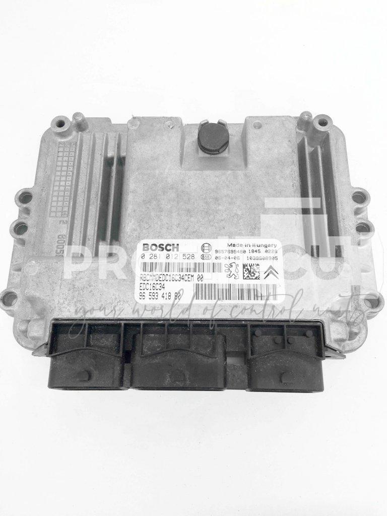 0281012528 9659341880 0 281 012 528 ECU Řídící jednotka motoru CITROEN