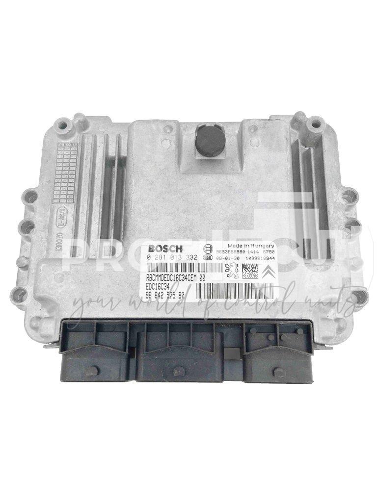 0281013332 9664257580 0 281 013 332 ECU Řídící jednotka motoru CITROEN