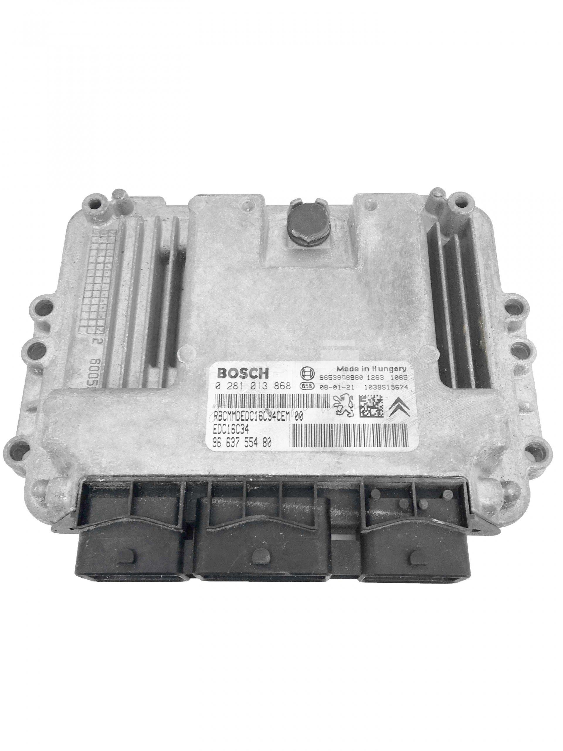 0281013868 9663755480 0 281 013 868 ECU Řídící jednotka motoru PEUGEOT 207 1.6HDI 0281013868 9663755480 0 281 013 868 ECU Řídící jednotka motoru PEUGEOT 207 1.6HDI
