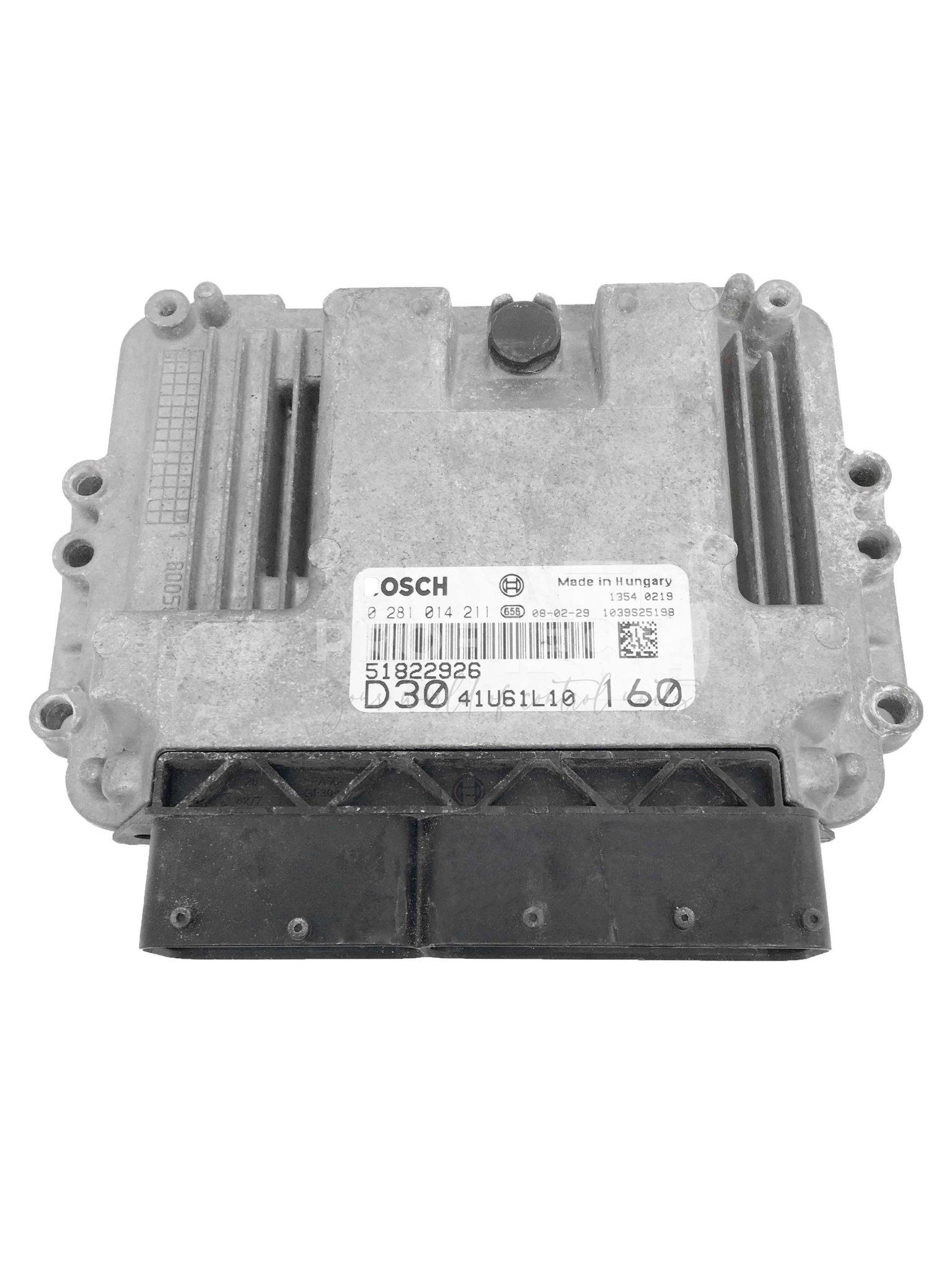 0281014211 51822926 0 281 014 211 ECU Řídící jednotka motoru FIAT DUCATO PEUGEOT BOXER 3.0