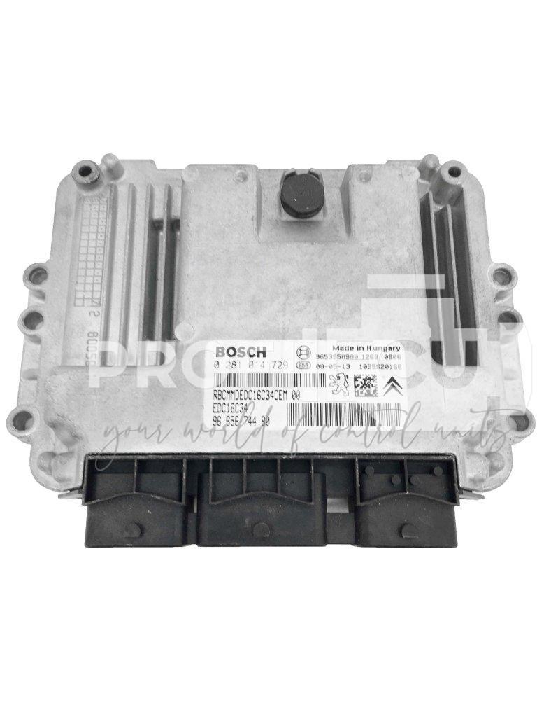 0 281 014 729 0281014729 9665674480 ECU Řídící jednotka motoru PEUGEOT 3008