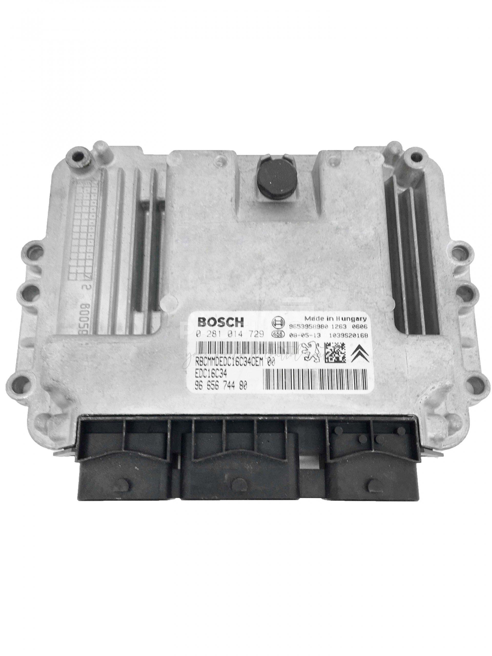 0 281 014 729 0281014729 9665674480 ECU Řídící jednotka motoru PEUGEOT 3008 0 281 014 729 0281014729 9665674480 ECU Řídící jednotka motoru PEUGEOT 3008