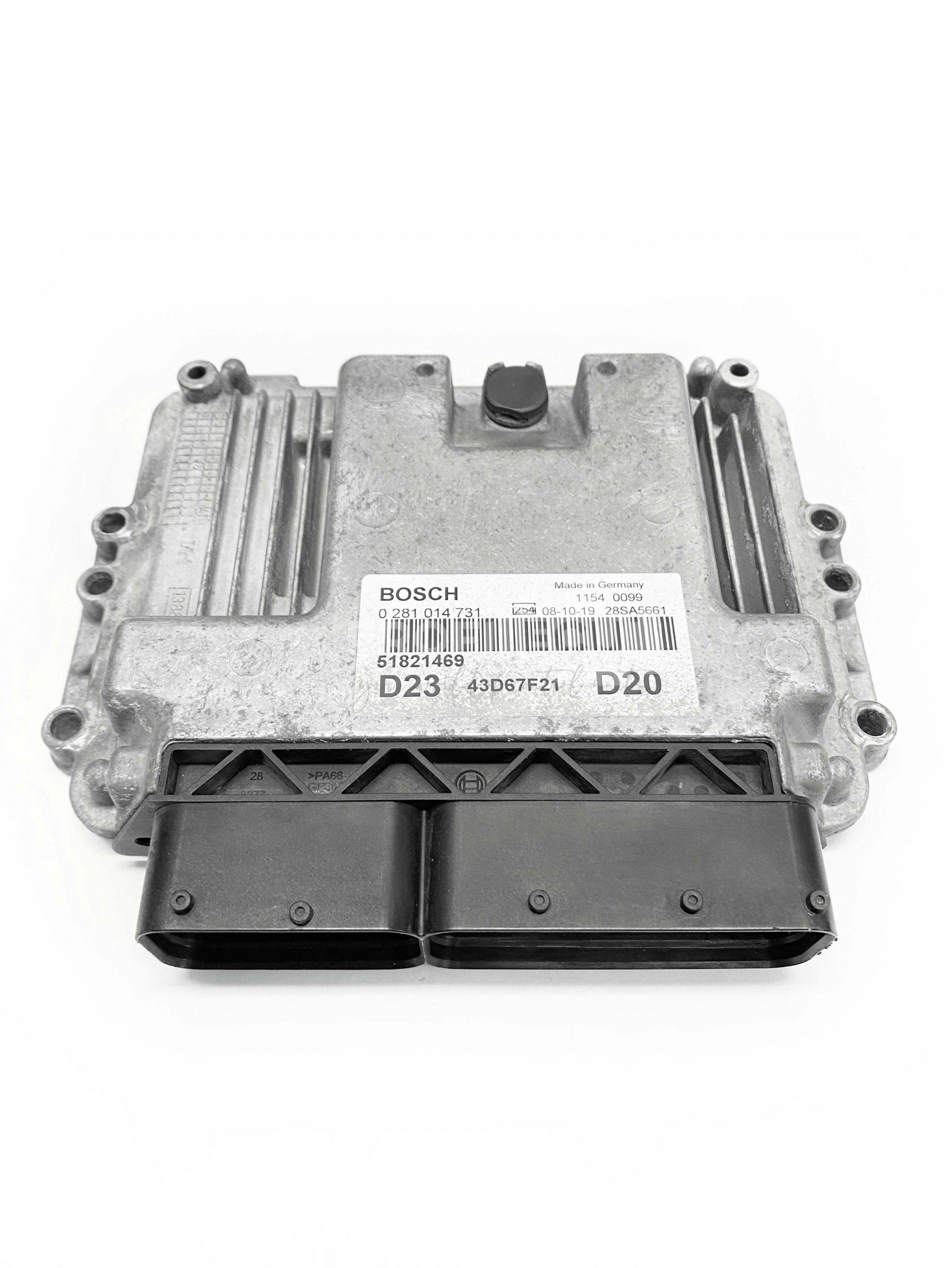 0281014731 51821469 ECU Řídící jednotka motoru BOXER DUCATO JUMPER 2.3 0281014731 51821469 ECU Řídící jednotka motoru BOXER DUCATO JUMPER 2.3