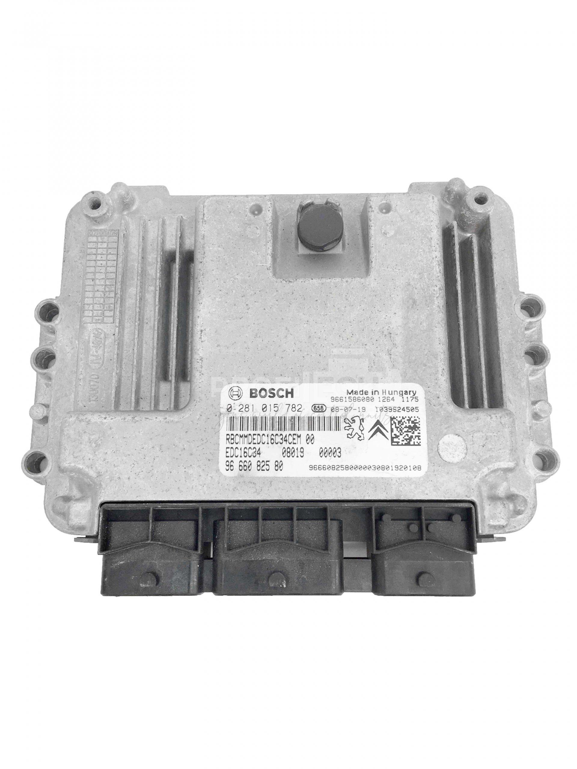 0 281 015 782 0281015782 9666082580 ECU Řídící jednotka motoru CITROEN 0 281 015 782 0281015782 9666082580 ECU Řídící jednotka motoru CITROEN