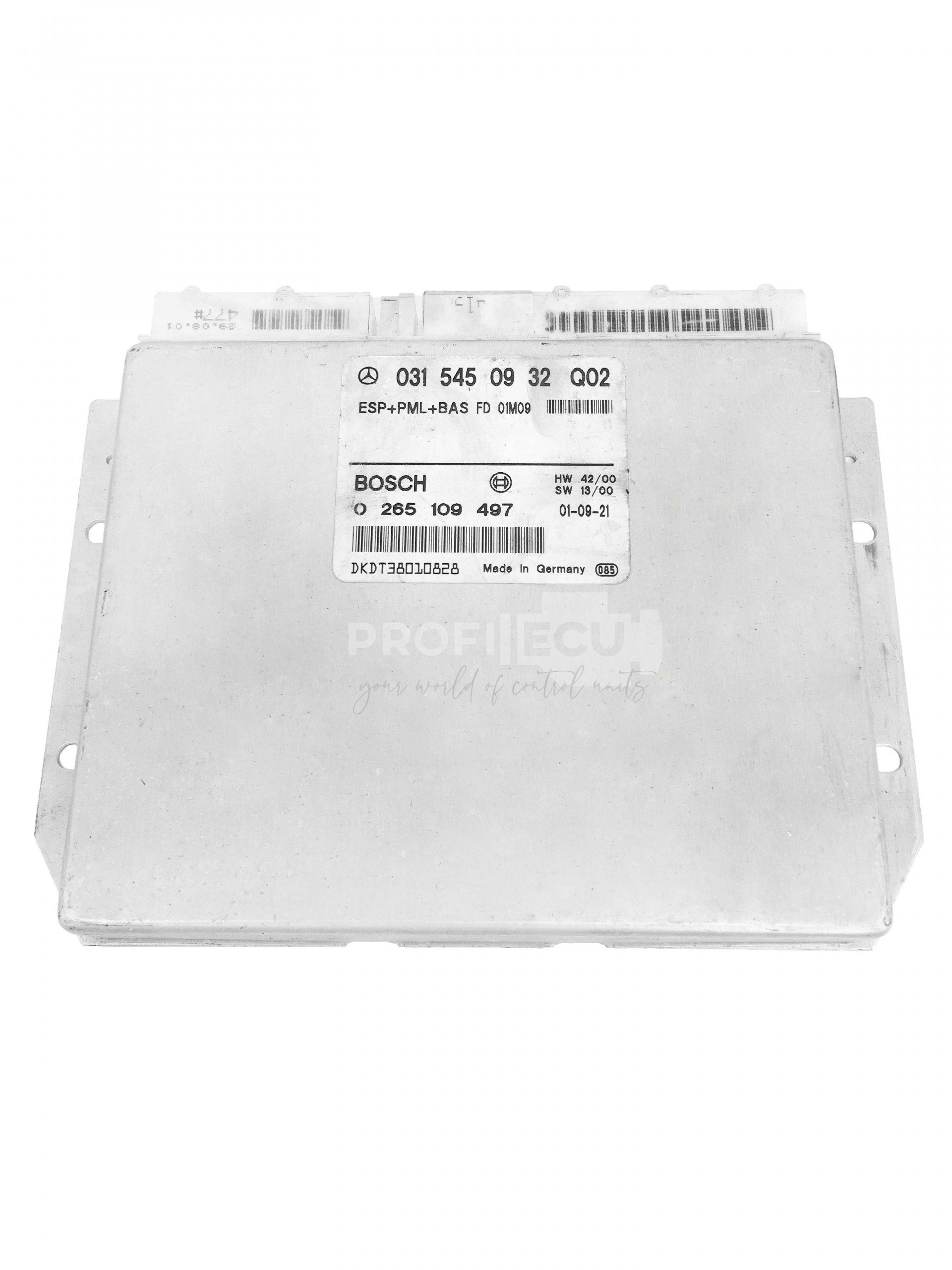 0315450932 031 545 09 32 0265109497 Airmatic MERCEDES 0315450932 031 545 09 32 0265109497 Airmatic MERCEDES