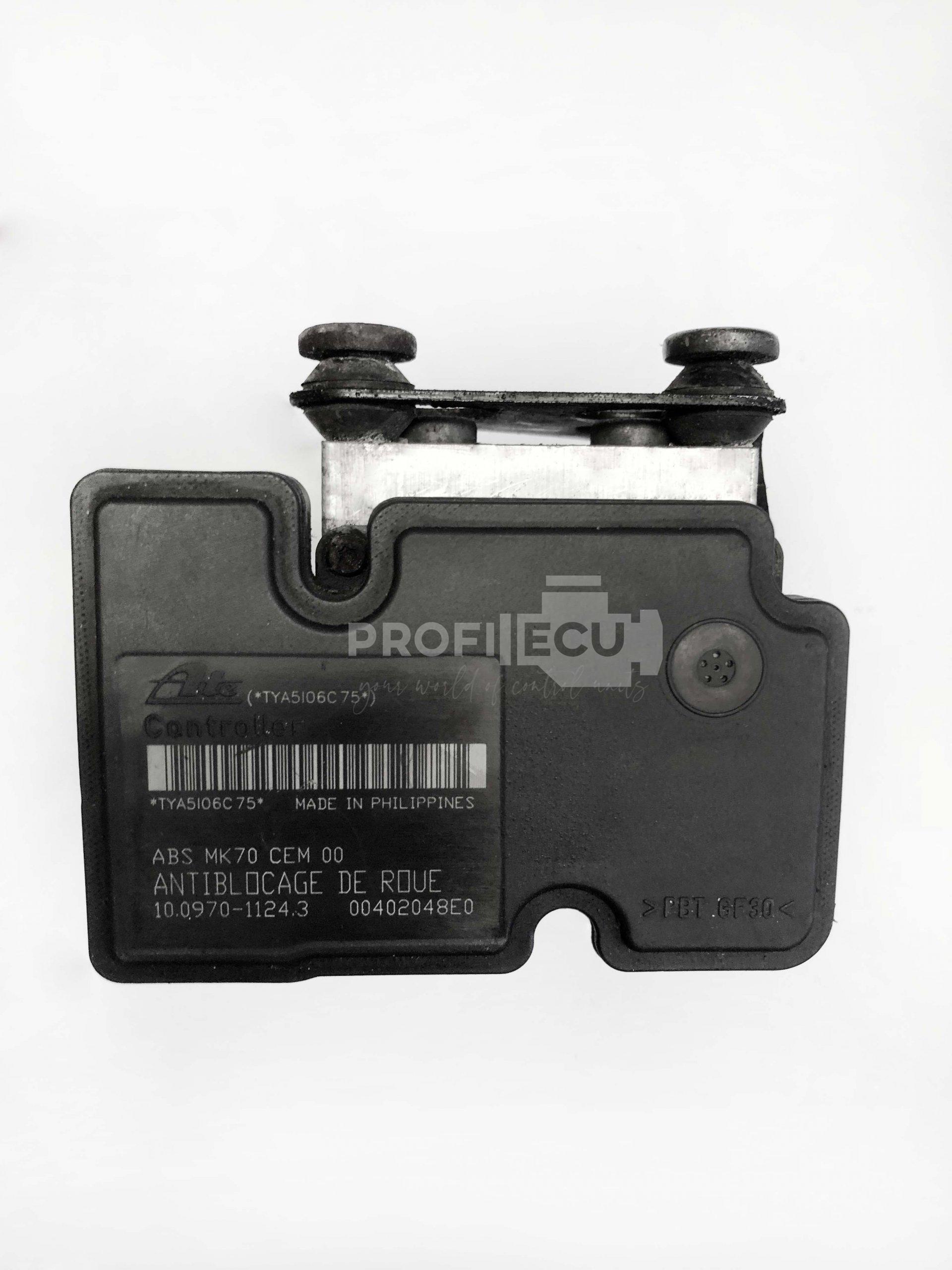 10.0970-1124.3 9658260080 ABS jednotka PEUGEOT 206 207 CITROEN C3 10.0970-1124.3 9658260080 ABS jednotka PEUGEOT 206 207 CITROEN C3