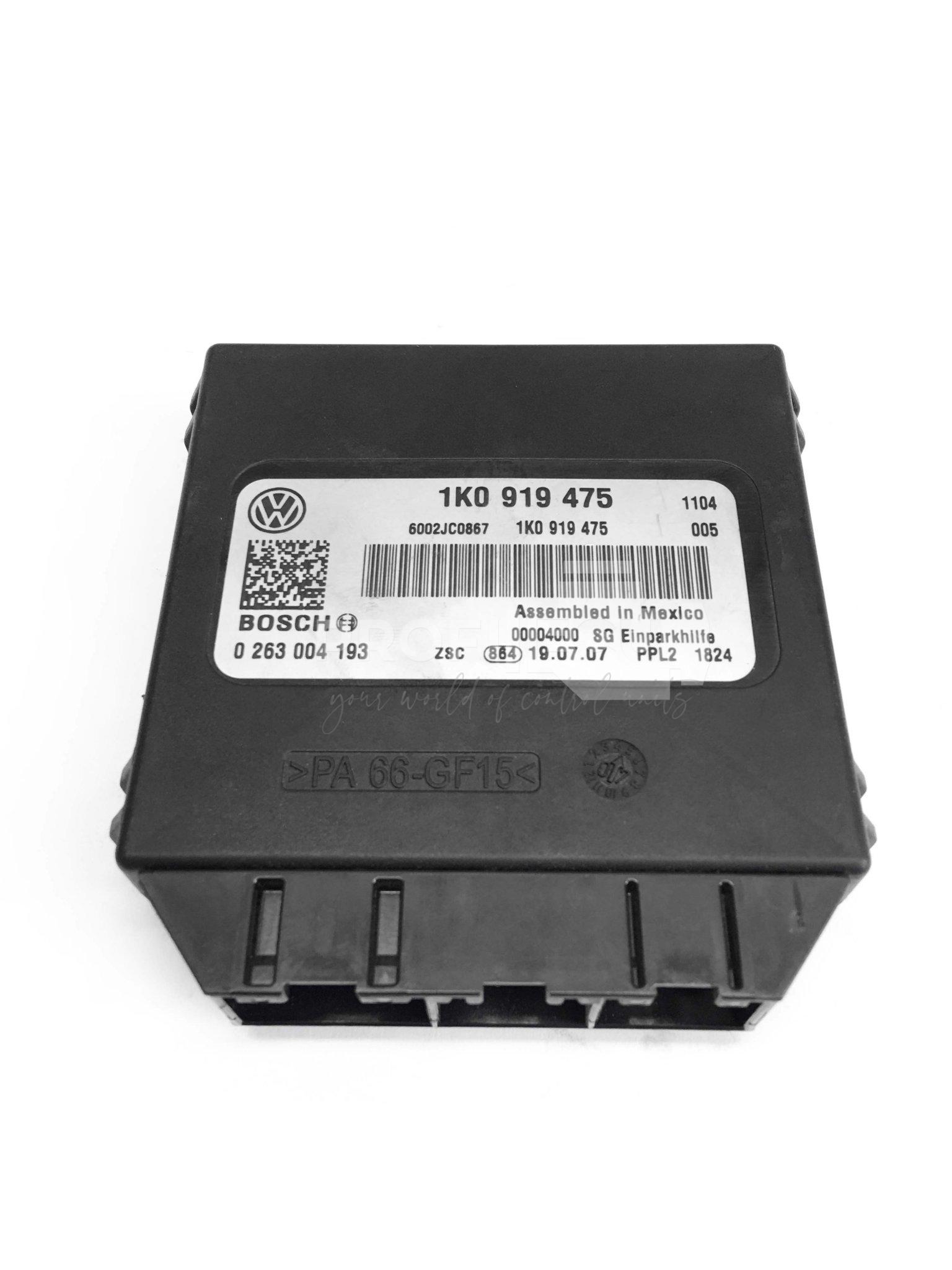 1K0919475 1K0 919 475 Jednotka PDC VW TOURAN 1K0919475 1K0 919 475 Jednotka PDC VW TOURAN