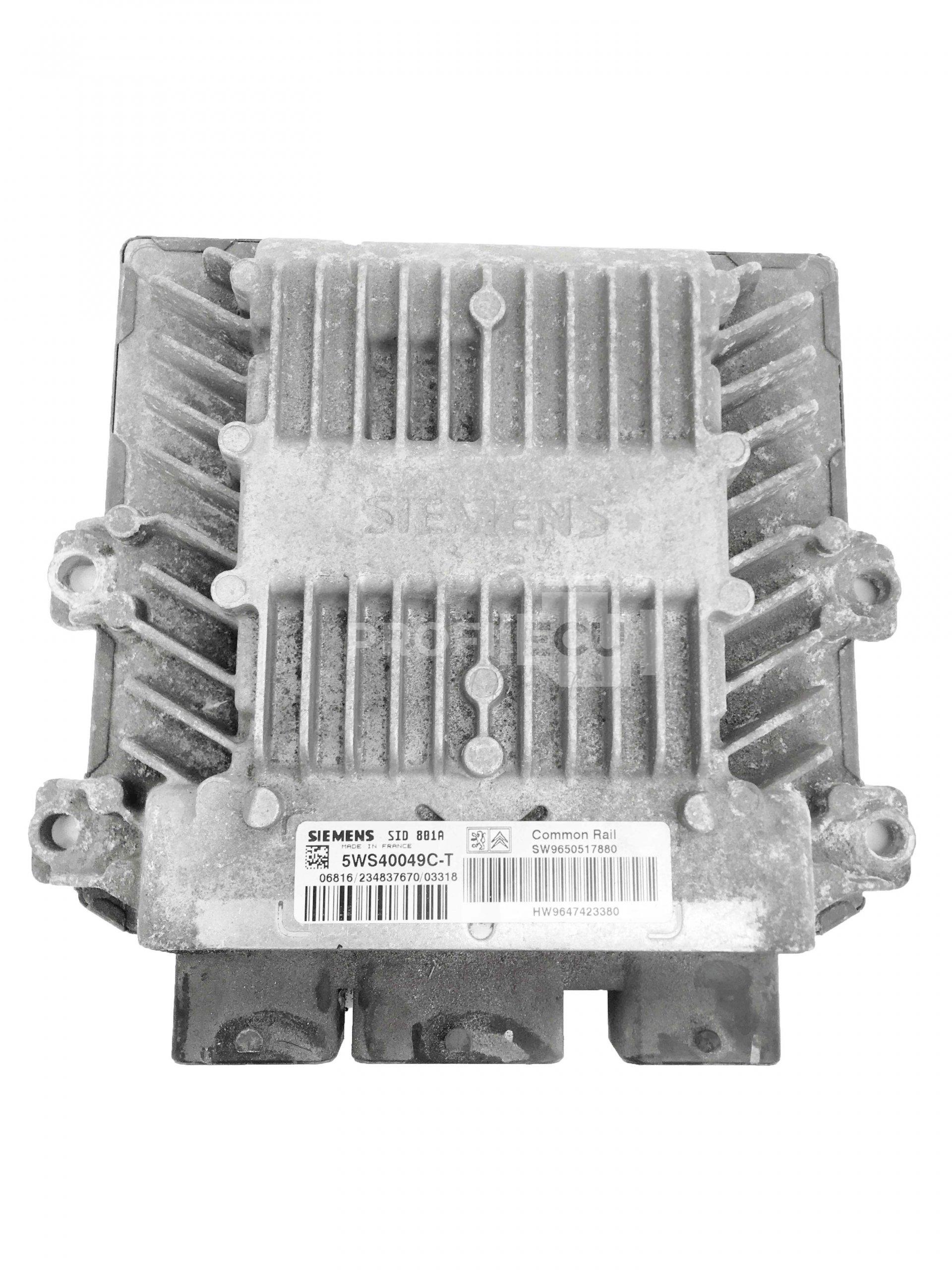 5WS40049C-T 9647423380 9650517880 ECU Řídící jednotka motoru CITROEN BERLINGO 2.0HDI 5WS40049C-T 9647423380 9650517880 ECU Řídící jednotka motoru CITROEN BERLINGO 2.0HDI