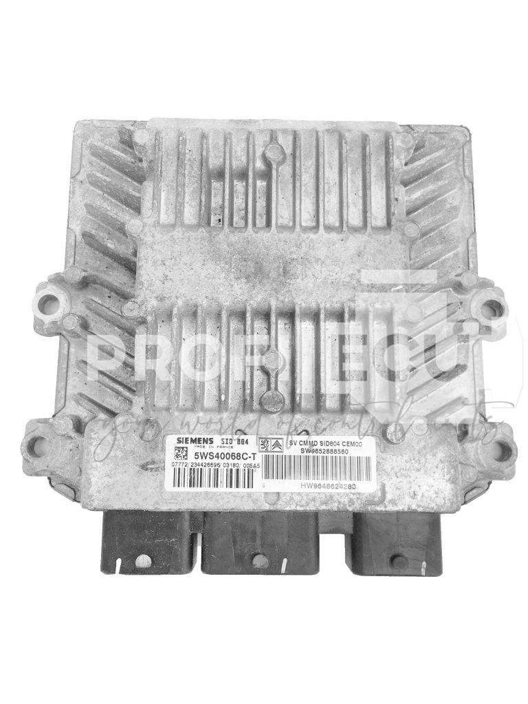 5WS40068C-T 9648624280 9652888580 ECU Řídící jednotka motoru CITROEN PEUGEOT 1.4 HDI