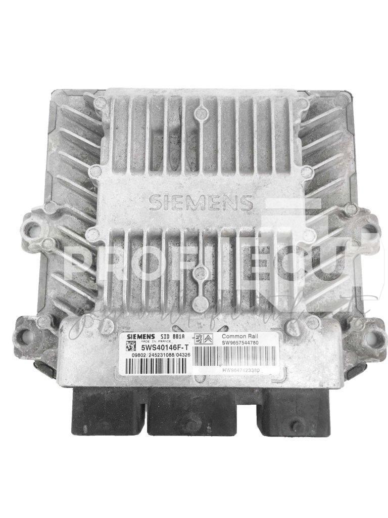 5WS40146F-T 9647423380 9657544780 ECU Řídící jednotka motoru CITROEN