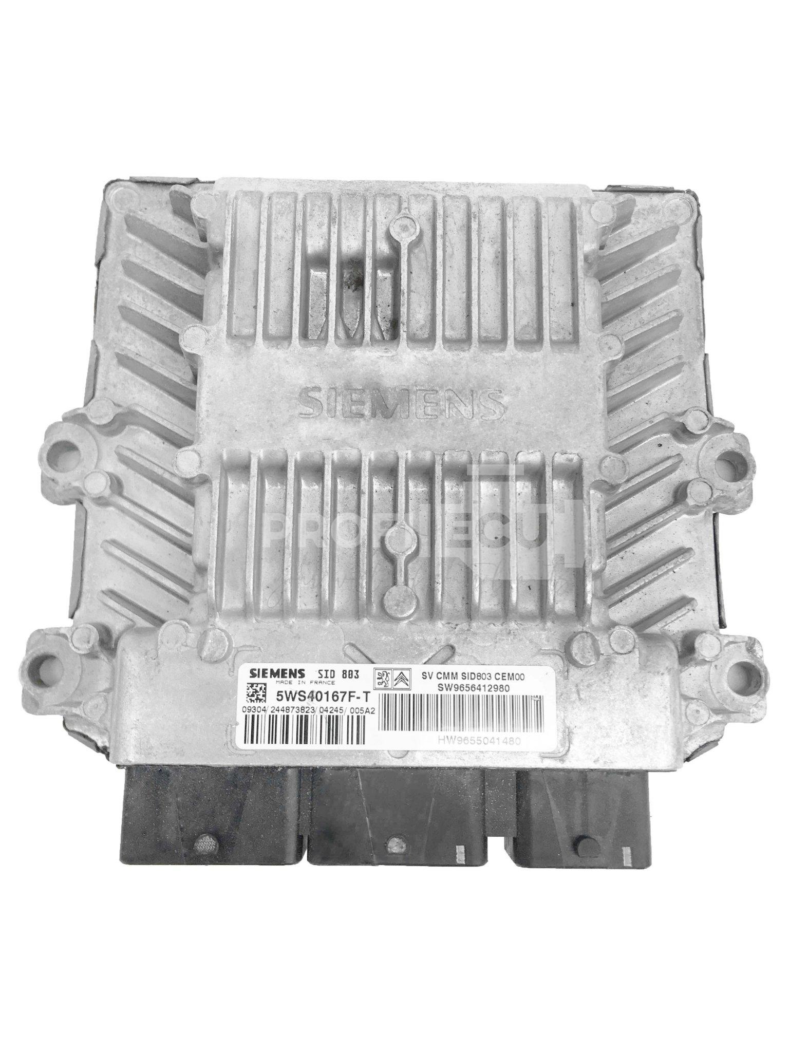 5WS40167F-T 9655041480 9656412980 ECU Řídící jednotka motoru PEUGEOT 407 5WS40167F-T 9655041480 9656412980 ECU Řídící jednotka motoru PEUGEOT 407