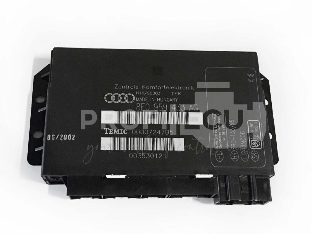 8E0959433AG 8E0 959 433 AG Komfortní jednotka AUDI A4 B6/B7 8E0959433AG 8E0 959 433 AG Komfortní jednotka AUDI A4 B6/B7