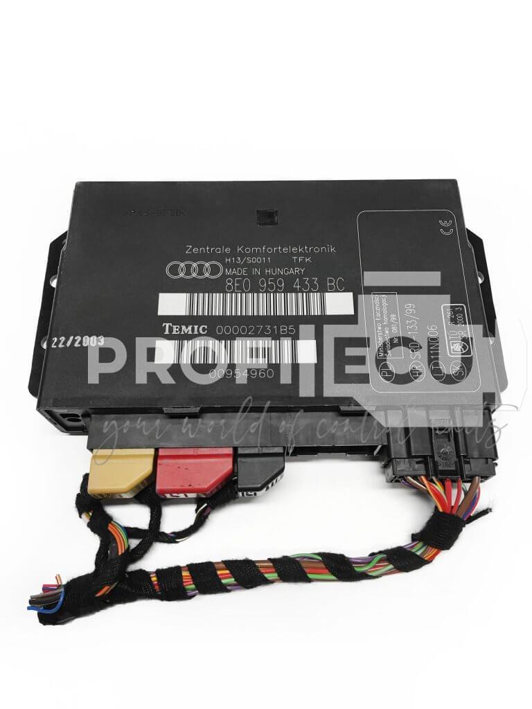8E0959433BC 8E0 959 433 BC Komfortní jednotka AUDI A4 B6/B7