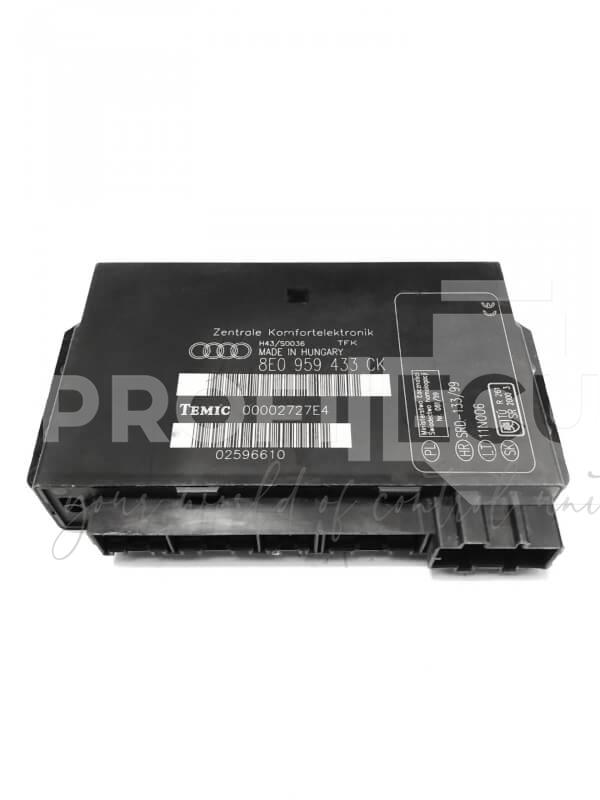 8E0959433CK 8E0959433 CK Komfortní jednotka AUDI A4 B6/B7 8E0959433CK 8E0959433 CK Komfortní jednotka AUDI A4 B6/B7