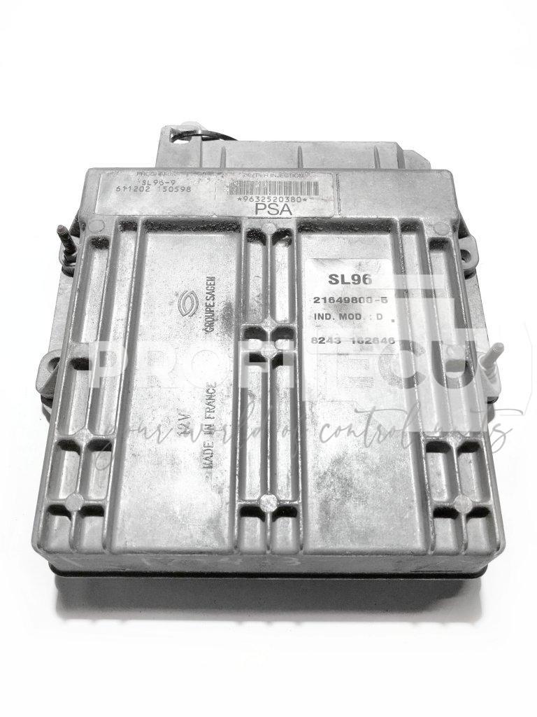 9632520380 611202 150598 ECU Řídící jednotka motoru PEUGEOT PARTNER CITROEN BERLINGO 1.4