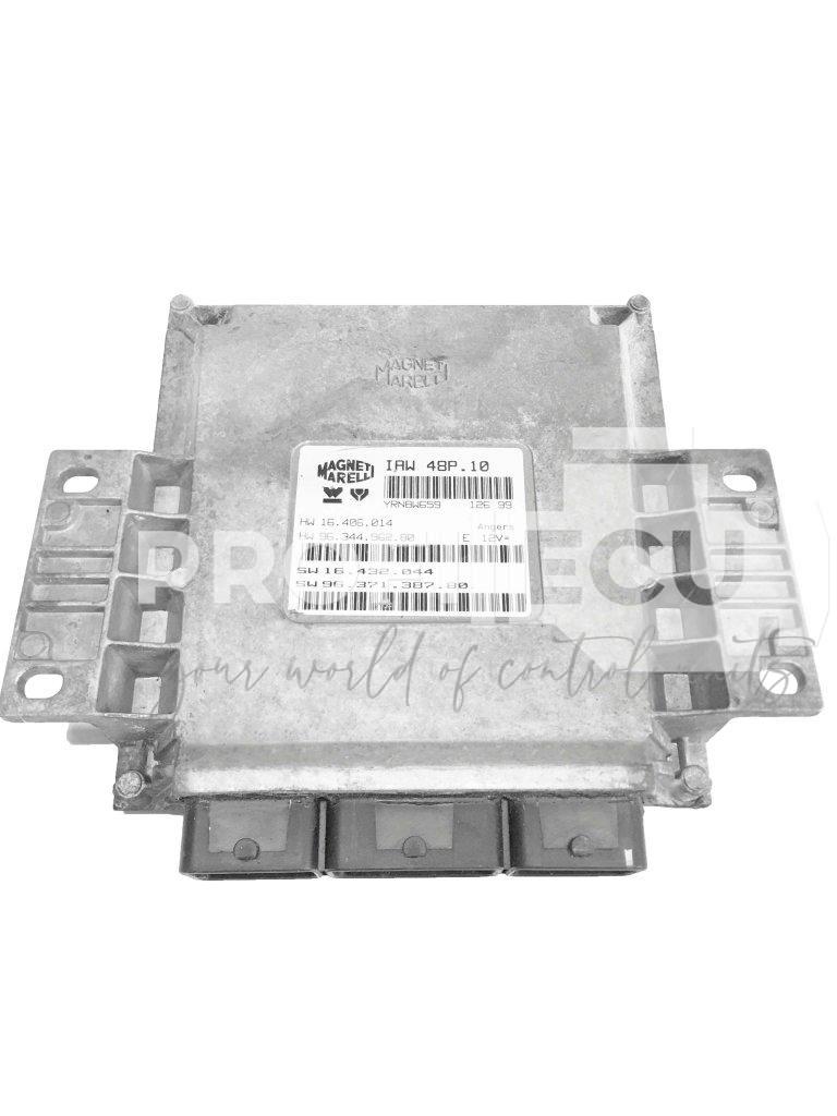IAW 48P.10 IAW48P10 9634496280 9637138780 ECU Řídící jednotka motoru PEUGEOT CITROEN