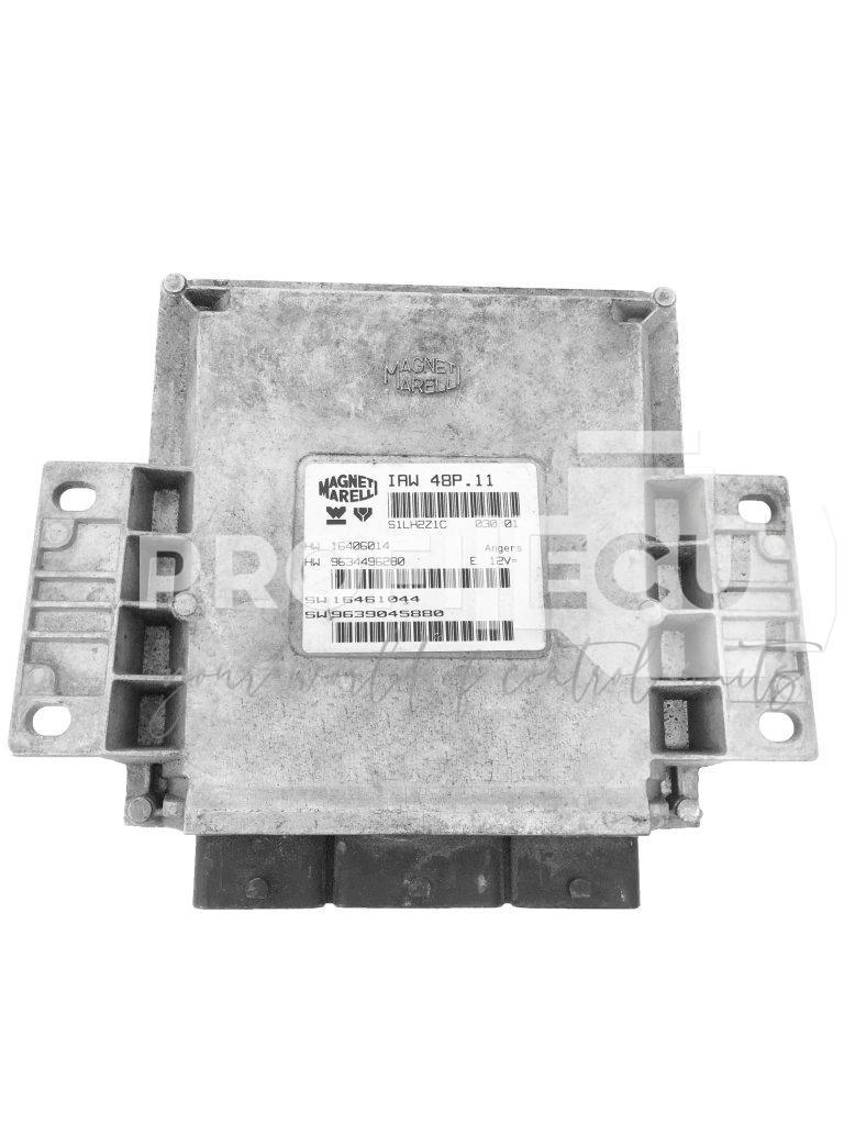 IAW 48P.11 IAW48P11 9639045880 ECU Řídící jednotka motoru PEUGEOT 206