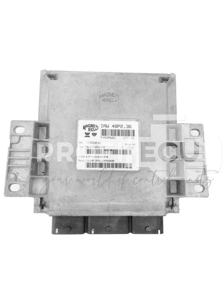 IAW 48P2.36 IAW48P236 9643922580 ECU Řídící jednotka motoru PEUGEOT