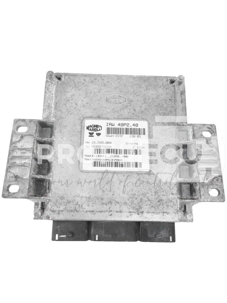 IAW 48P2.40 IAW48P240 9645278280 ECU Řídící jednotka motoru CITROEN