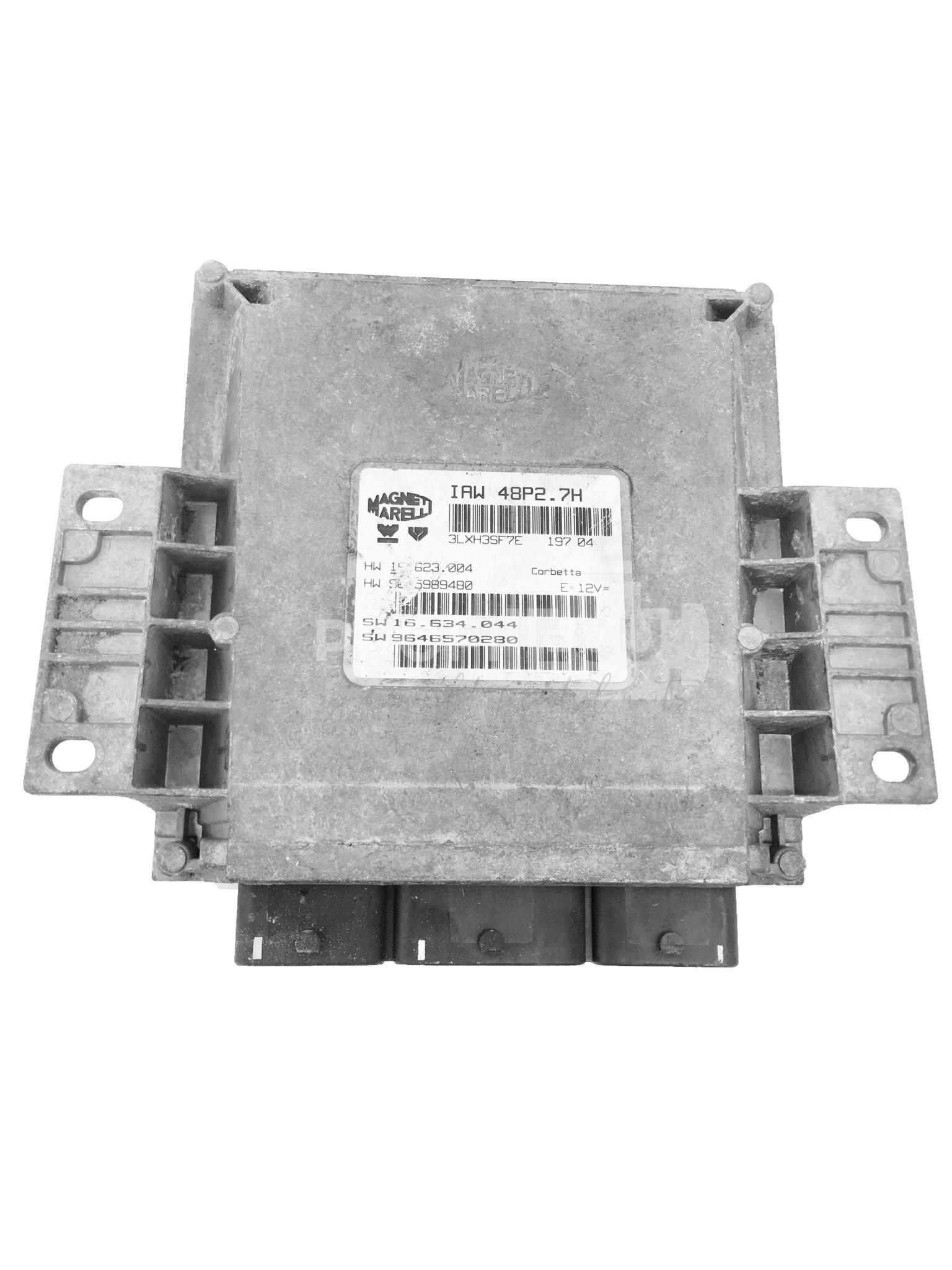 9648568280 IAW 48P2.7H IAW48P27H ECU Řídící jednotka motoru CITROEN 9648568280 IAW 48P2.7H IAW48P27H ECU Řídící jednotka motoru CITROEN