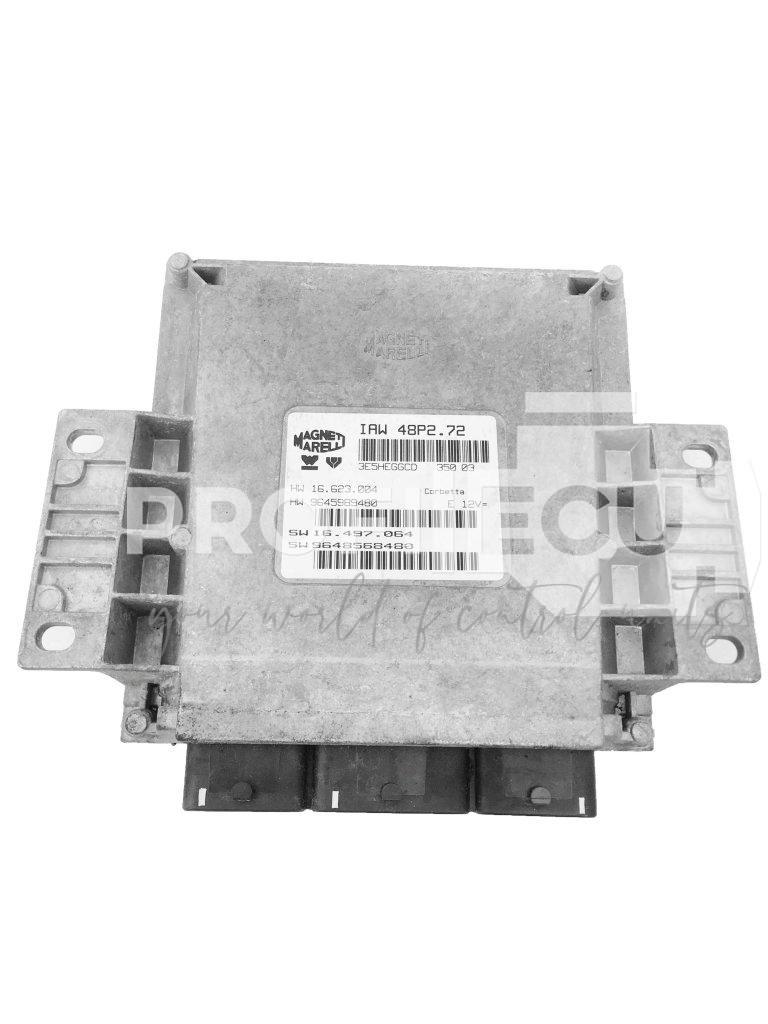 IAW 48P2.72 IAW48P2.72 9645989480 9648568480 PSA ECU Řídící jednotka motoru CITROEN