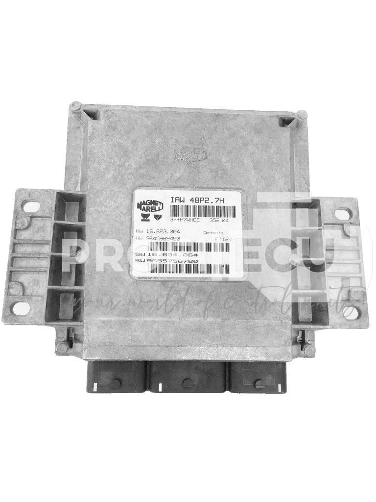 9645989480 9655756780 IAW48P27H ECU Řídící jednotka motoru CITROEN C2