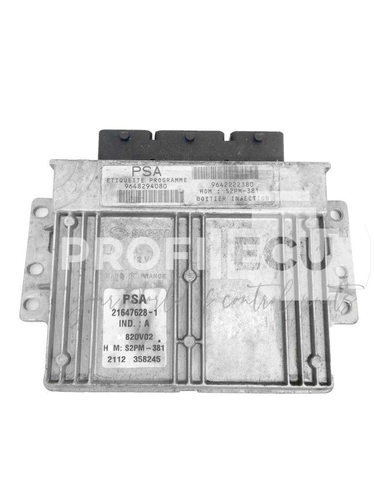9648294080 9642222380 ECU Řídící jednotka motoru PEUGEOT CITROEN