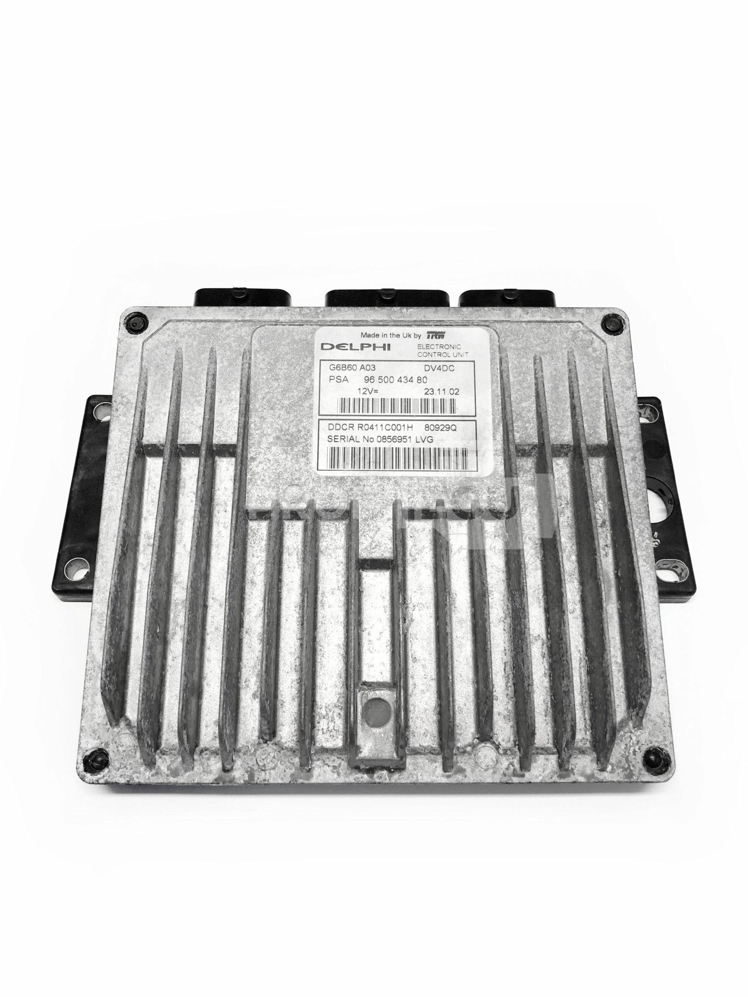 9650043480 R0411C001H ECU Řídící jednotka motoru CITROEN PEUGEOT