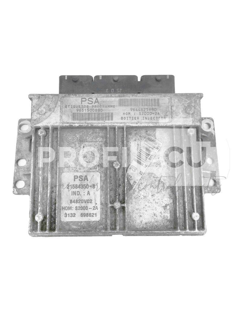 9651500880 9644625680 ECU Řídící jednotka motoru PEUGEOT CITROEN