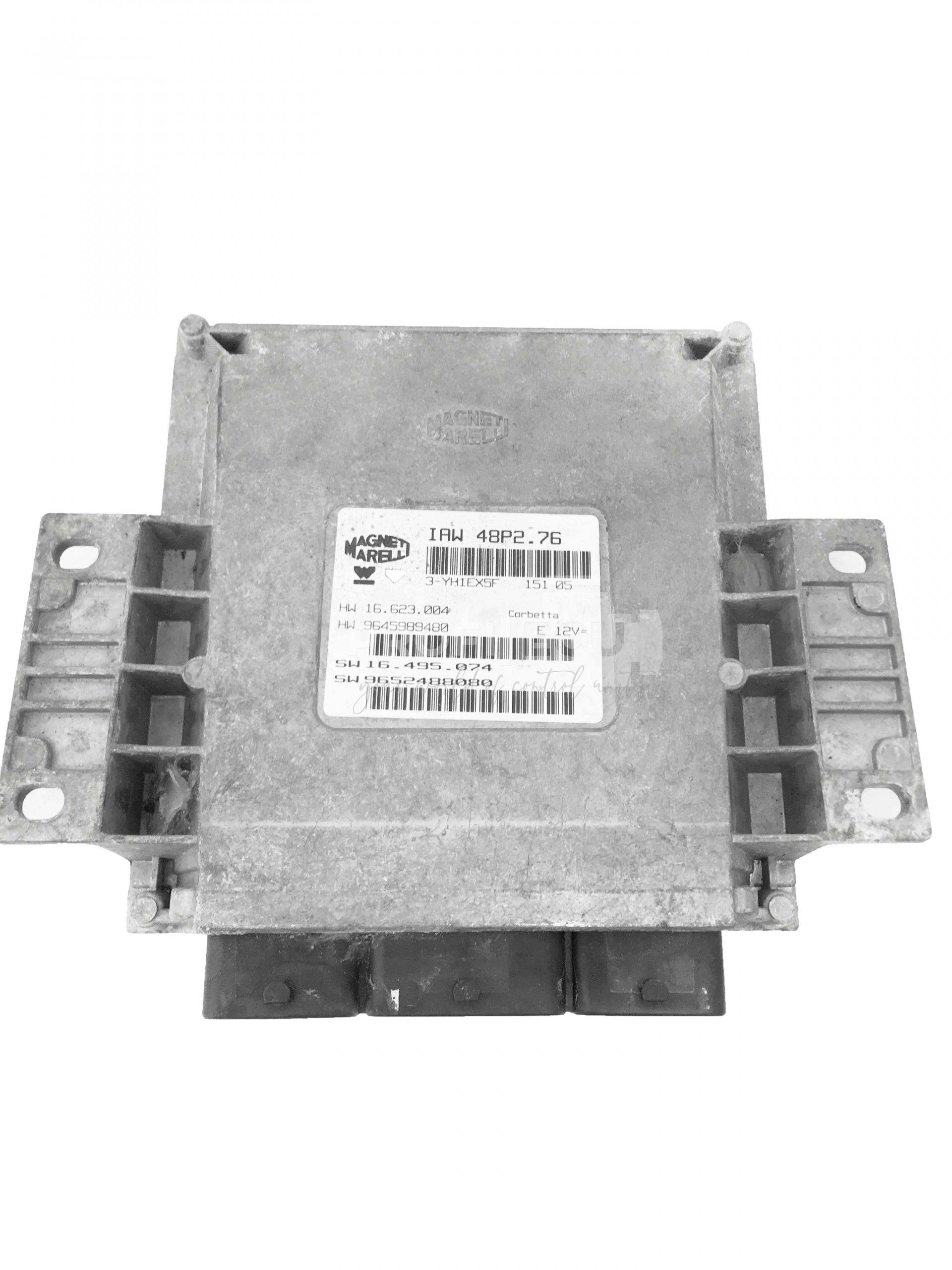 96524488080 9645989480 IAW48P276 ECU Řídící jednotka motoru CITROEN PEUGEOT