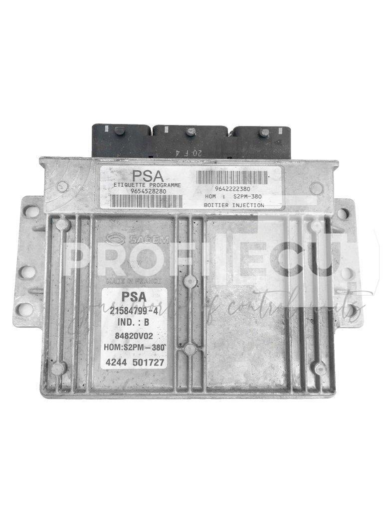 9654528280 9642222380 ECU Řídící jednotka motoru CITROEN C3