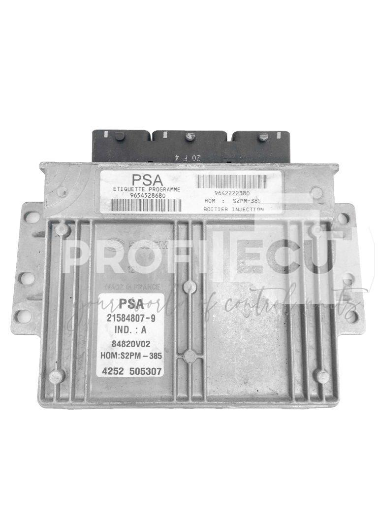 9654528680 9642222380 ECU Řídící jednotka motoru CITROEN C2
