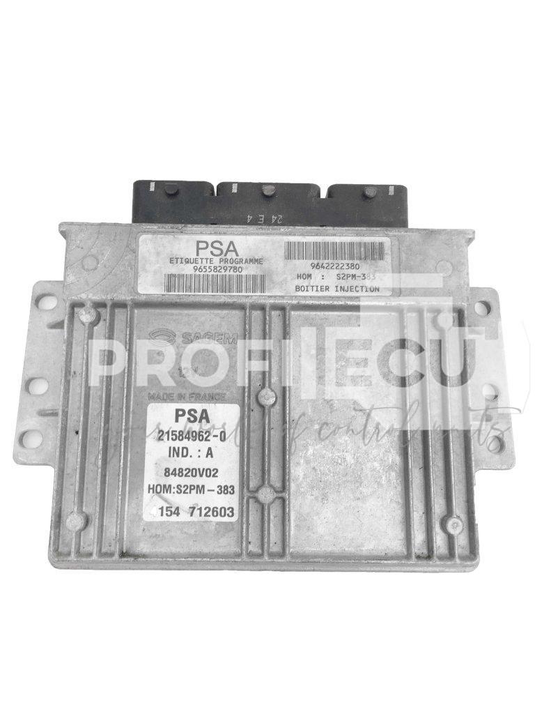 9655829780 9642222380 ECU Řídící jednotka motoru CITROEN C3