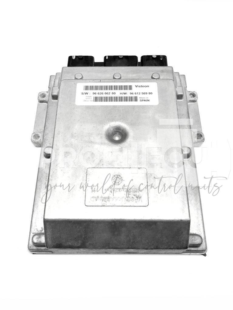 9662666280 9661256980 ECU Řídící jednotka motoru JUMPER BOXER DUCATO 2.2 HDI