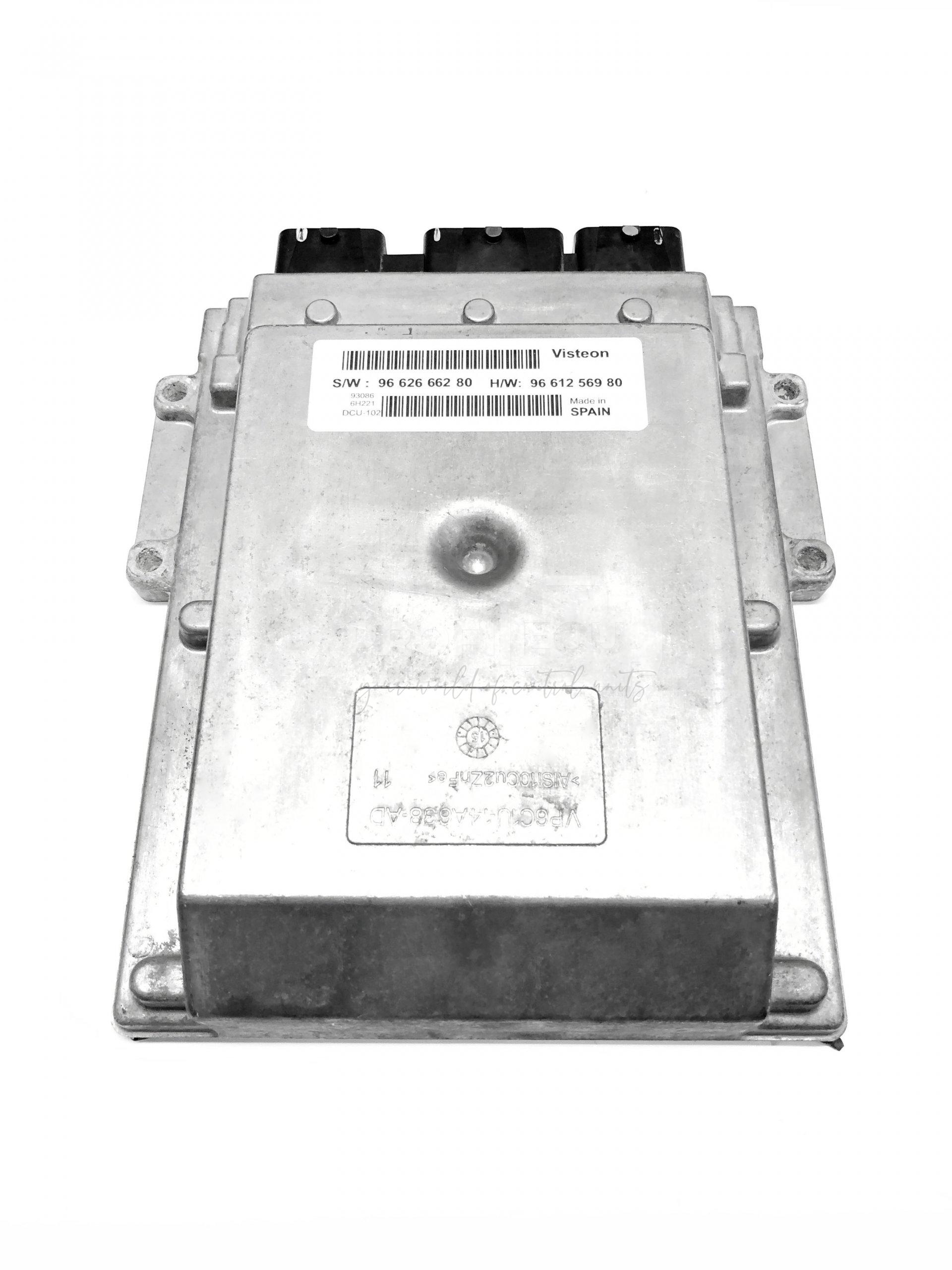 9662666280 9661256980 ECU Řídící jednotka motoru JUMPER BOXER DUCATO 2.2 HDI