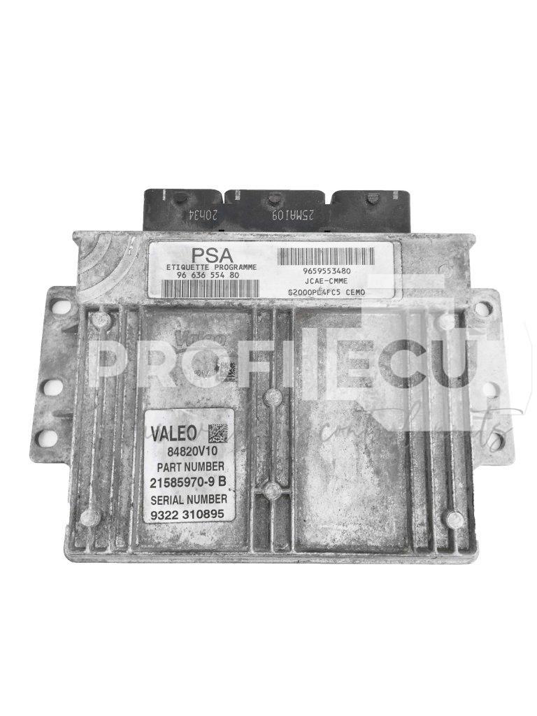 9663655480 9659553480 ECU Řídící jednotka motoru CITROEN